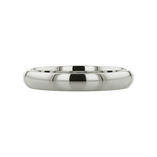 ARLINGTON Domed White Tungsten Ring - 2mm - 12mm