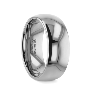 DOMINUS Domed Tungsten Carbide Ring - 2mm - 12mm