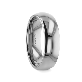 DOMINUS Domed Tungsten Carbide Ring - 2mm - 12mm