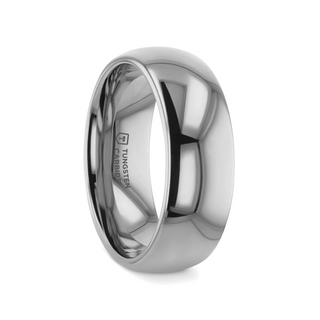 DOMINUS Domed Tungsten Carbide Ring - 2mm - 12mm