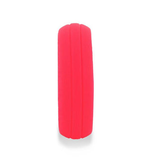 ROSE Dual Groove Silicone Ring for Men and Women Pink Comfort Fit Hypoallergenic Thorsten - 8mm