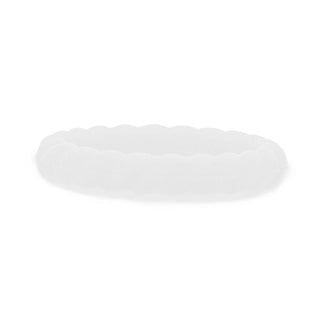 SNOW Stackable Twist Silicone Ring for Women White Comfort Fit Hypoallergenic Thorsten - 2mm