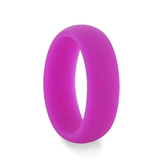 MAYRA Silicone Ring for Men and Women Purple Comfort Fit Hypoallergenic Thorsten - 8mm