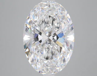 5.34 Carat Certified Oval Loose Stone Lab Grown Diamond No. 1044293