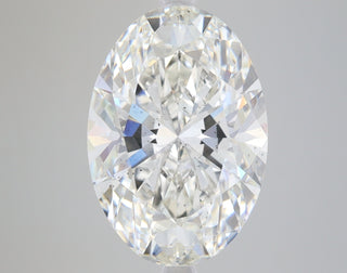 5.5 Carat Certified Oval Loose Stone Lab Grown Diamond No. 1028397