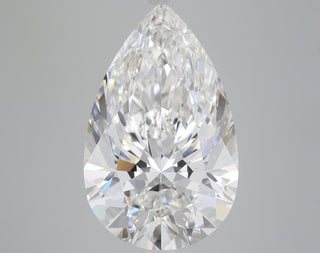 7.22 Carat Certified Pear Loose Stone Lab Grown Diamond No. 1034318