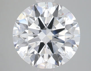 3.71 Carat Certified Round Loose Stone Lab Grown Diamond No. 1200001