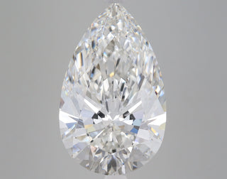 7.8 Carat Certified Pear Loose Stone Lab Grown Diamond No. 1043381