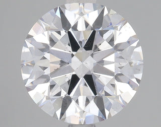 3.1 Carat Certified Round Loose Stone Lab Grown Diamond No. 1151682