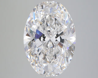 5.34 Carat Certified Oval Loose Stone Lab Grown Diamond No. 1034626