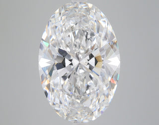 7.24 Carat Certified Oval Loose Stone Lab Grown Diamond No. 1036360