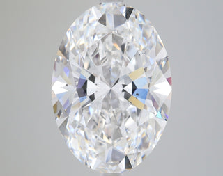 5.41 Carat Certified Oval Loose Stone Lab Grown Diamond No. 1028227