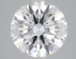 3.1 Carat Certified Round Loose Stone Lab Grown Diamond No. 1049638