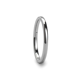 VICTORIA Ladies Domed Tungsten Ring - 2mm