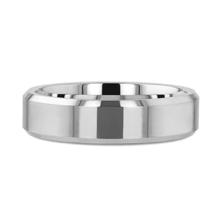 CORINTHIAN Beveled Tungsten Carbide Ring - 4mm - 12mm