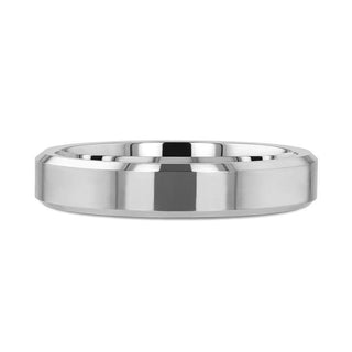 CORINTHIAN Beveled Tungsten Carbide Ring - 4mm - 12mm