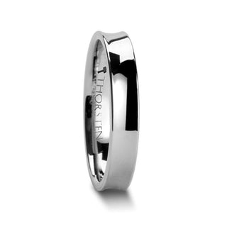 CHELSEA Concave Tungsten Carbide Ring - 4mm - 6mm